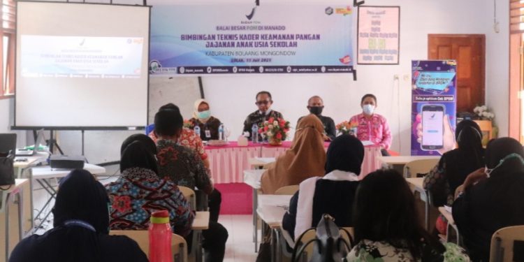 BPOM Manado Gandeng Diknas Bolmong Bimtek KPJAS