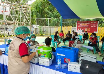 577 Karyawan PT. PP Tuntas Vaksin Tahap II