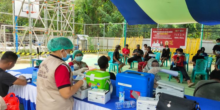 577 Karyawan PT. PP Tuntas Vaksin Tahap II