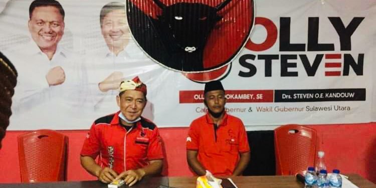 Sejarah Mencatat, Donny Pangau Aleg Pertama Bangun Sekret PAC PDI Perjuangan di Sulut
