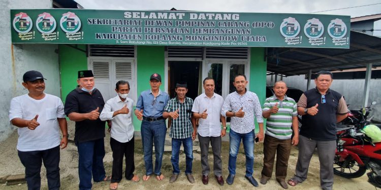 Suriyansah Korompot Datangi Markas PPP Bolmut, Mungkinkah Dukungan Pilkada ??