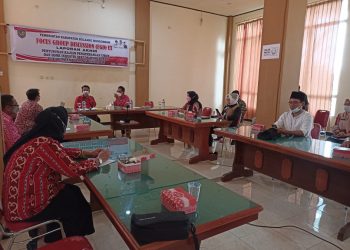 FGD Laporan Akhir Penyusunan Kajian Pengembangan UMKM dan Home Industri Bolmong Digelar