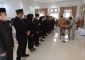 13 Jabatan Hasil Lelang Dilantik