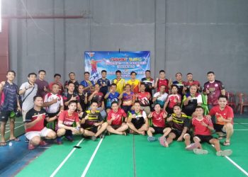 NBC Manado Dan EBC Gorontalo Saat Foto Bersama Setelah Pertandingan