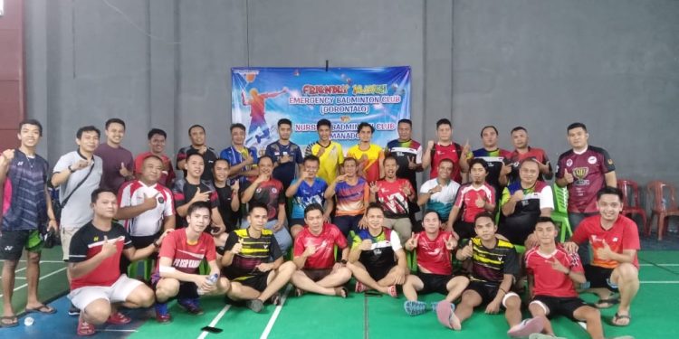 NBC Manado Dan EBC Gorontalo Saat Foto Bersama Setelah Pertandingan