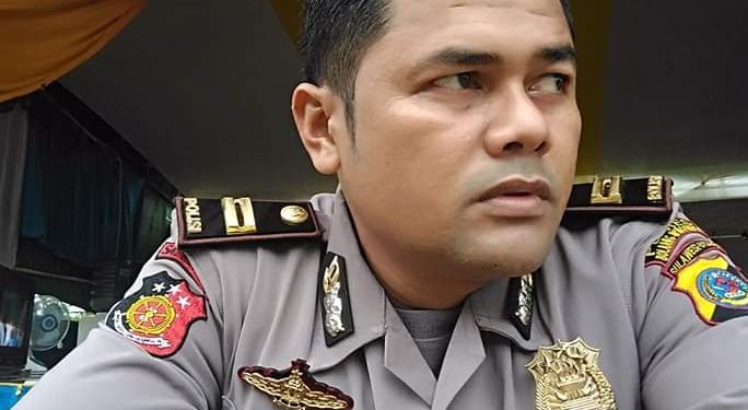 Kapolsek Bolangitang IPTU Junaidi Chandra Pulukadang