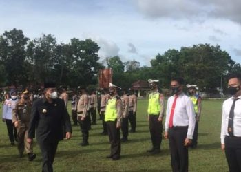 Operasi Lilin Samrat 2021 Resmi Digelar Polres Bolmut, Melintas Diperbatasan Wajib Tunjukkan ???