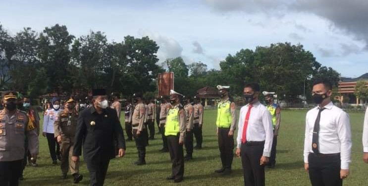 Operasi Lilin Samrat 2021 Resmi Digelar Polres Bolmut, Melintas Diperbatasan Wajib Tunjukkan ???