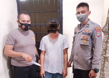 Gerak Cepat Polsek Bolangitang, Ringkus Pelaku Penikaman di Desa Biontong