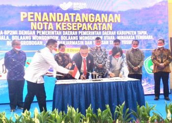 Yasti Teken PKS Bersama BP2MI