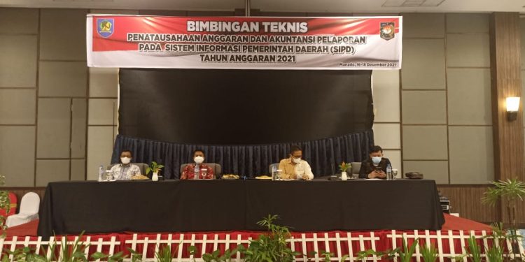 Bimtek Penatausahaan Anggaran dan Akuntansi SIPD Pemda Bolmong Digelar