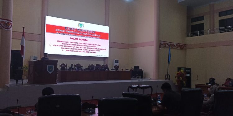 DPRD Bolmong Tetapkan APBD 2022