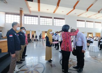 Bupati Yasti Menutup Pelaksanaan Diklat Latsar CPNS 