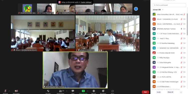 Peserta Diklat Latsar Bolmong Terima Materi Evaluasi Rancangan Aktualisasi