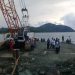 Tampak Proses Bongkar Muat dipelabuhan PLTU Binjeita (Foto/Ist)