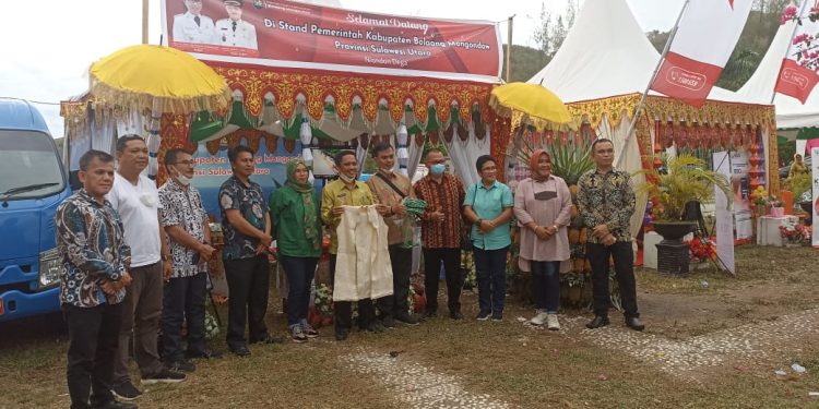 Pemerintah Kabupaten Bolmong Ambil Bagian di Pameran Ilook Boalemo Tahun 2022