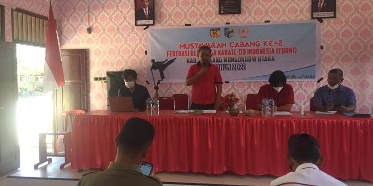 Sah !!! Ansar Nusa Resmi Pimpin FORKI Bolmut