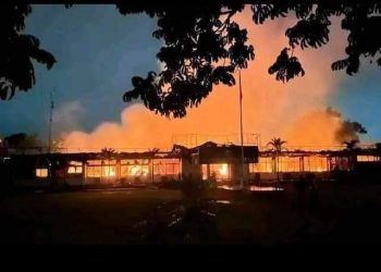 Dilalap Sijago Merah, Ini Kondisi Terkini Gedung Mapolres Kotamobagu