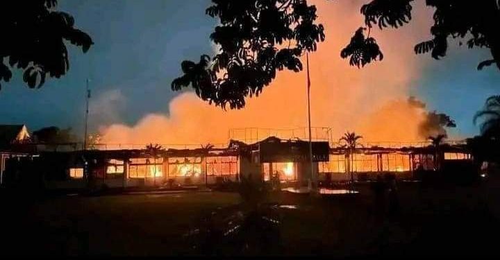 Dilalap Sijago Merah, Ini Kondisi Terkini Gedung Mapolres Kotamobagu