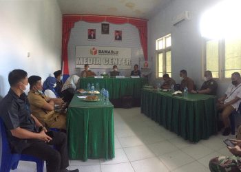 Gandeng Stakholder, Bawaslu Bolmut Gelar Rakor Pengawasan Partisipatif