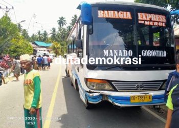 Kecelakaan Maut di Bolmut, Satu Pengendara Motor Tewas di Tempat
