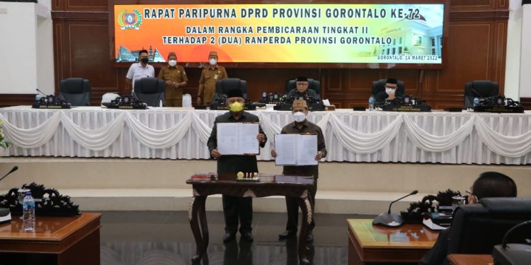 Usai Terima LKPJ Gubernur, Deprov Gorontalo Bentuk Pansus