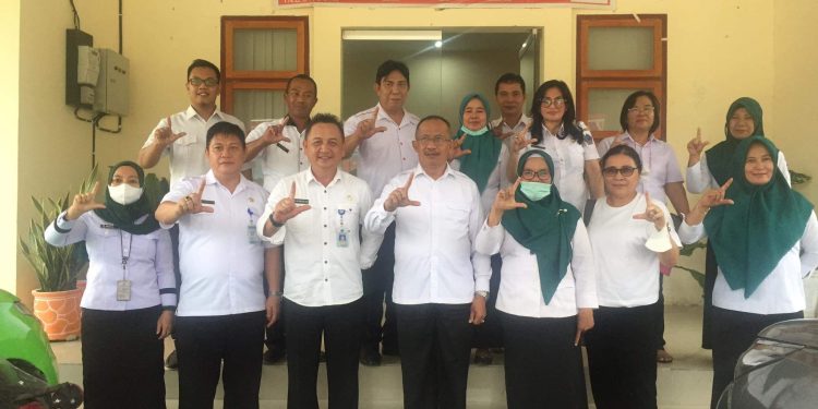 Kejar Akreditasi Perpustakaan, Asripan Nani Kunjungi Bolmut