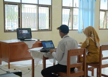 Peserta Diklat Latsar Gelombang Pertama Ujian Seminar Aktualisasi