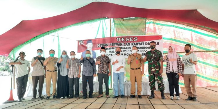 Gelar Reses, Muhammad Syahrudin Mokoagow Siap Kawal Usulan Masyarakat