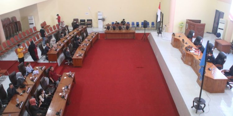 DPRD Bolmong Paripurnakan Hasil Reses Masa Sidang I Tahun 2022
