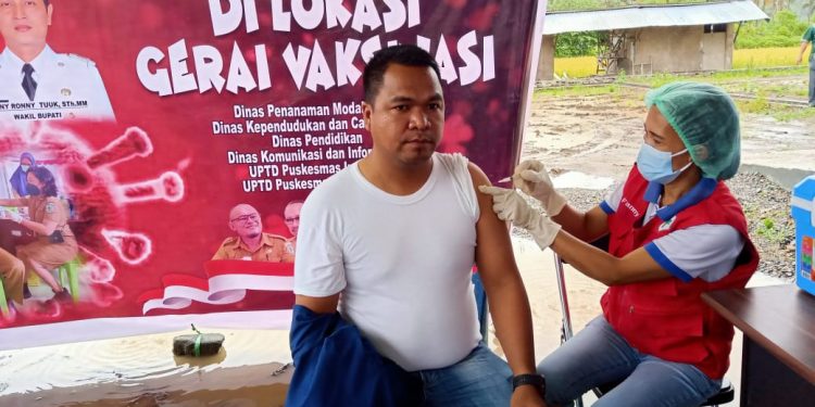Dinas Kesehatan Bolmong Sukses Gelar Gebyar Vaksinasi