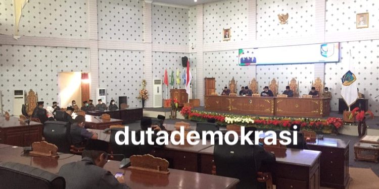 DPRD Bolmut Gelar Paripurna LKPJ Bupati 2021, Anggaran COVID-19 Terungkap Segini Totalnya