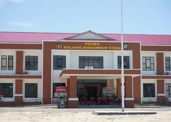 Pesan Ketua DPRD Frangky Chendra di Peresmian Gedung Mapolres Bolmut