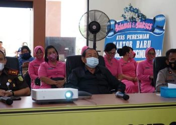 Pesan Ketua DPRD Frangky Chendra di Peresmian Gedung Mapolres Bolmut