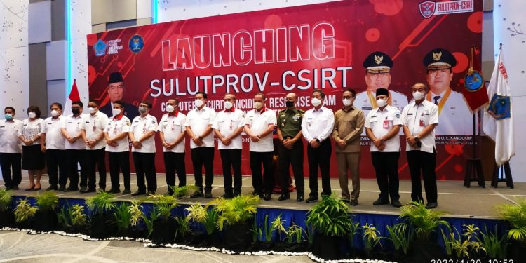Wakil Bupati Bolmong Yanny Tuuk Hadiri Launching CSIRT Pemprov Sulut