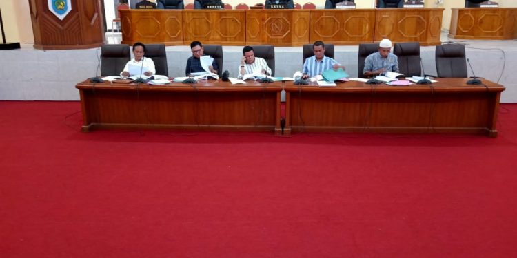 DPRD Bolmong Laksanakan Rapat Pansus LKPJ 2021 dengan Mitra Kerja Eksekutif