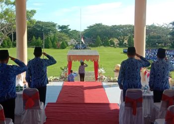 Irup Upacara KORPRI, Bupati Yasti : Ini Momentum Penguatan Kualitas serta Kuantitas Kinerja dan Pengabdian