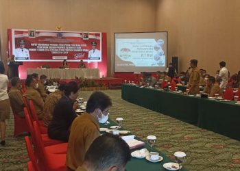 Pemda Bolmong Ikuti Rapat Koordinasi Percepatan Penetapan Revisi RTRW Provinsi Sulut