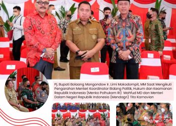 Bupati Limi Mokodompit Hadiri Rakor Bersama Dua Menteri di Manado