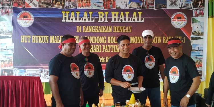 Berbagai Lomba Ramaikan Halal Bihalal RMPG di Desa Molobog Boltim
