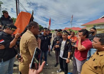 LSM Penjara dan GM 351 Bolmut Tolak Aktifitas Tambang Kilometer Tujuh Di Desa Inomunga