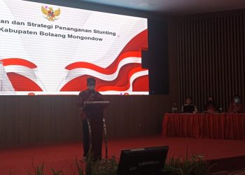 Sekda Tahlis Paparkan Capaian dan Strategi Penanganan Stunting di Bolmong