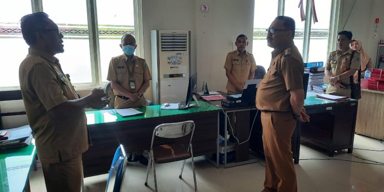 Pantau Kinerja, Bupati Sidak di Kantor OPD
