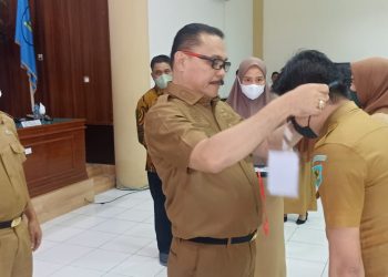 Pj Bupati Limi Mokodompit Buka Ujian Dinas dan Kenaikan Pangkat Penyetaraan Ijasah ASN