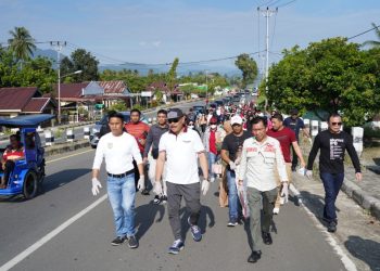 Pj Bupati Limi Mokodompit Canangkan Jumat Happy