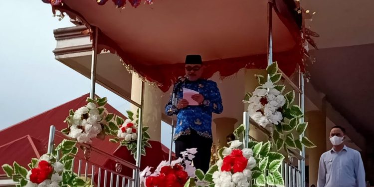 Pimpin Apel Korpri, Pj Bupati Limi : Ini Adalah Momentum untuk Evaluasi Kualitas Kinerja dan Pengabdian Sebagai Aparatur Sipil Negara