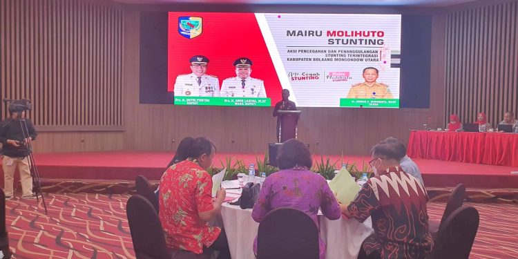 Luar Biasa !! Didepan Tim Penilai Pemprov Sulut, Jusnan Presentasikan Mairu Molihuto Stunting