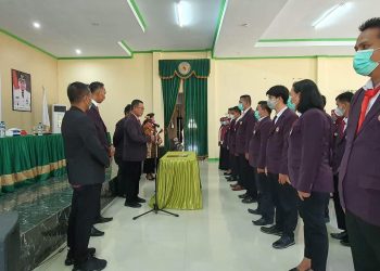 Resmi Dilantik, Ini Pesan Suwandi Luneto Dan Susunan Pengurus DPD PPNI Bolmut 