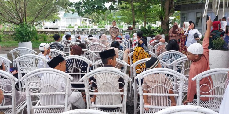 Yasti Soepredjo Mokoagow Merayakan Idul Adha 1443 H Bersama Anak Yatim