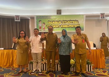 Pemkab Bolmong Laksanakan Rembuk Stunting Tingkat Kabupaten